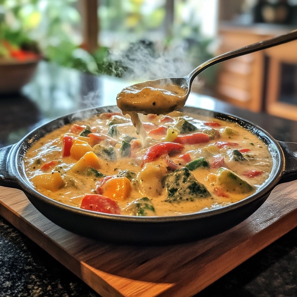 Gemüsepfanne mit Kokosmilch