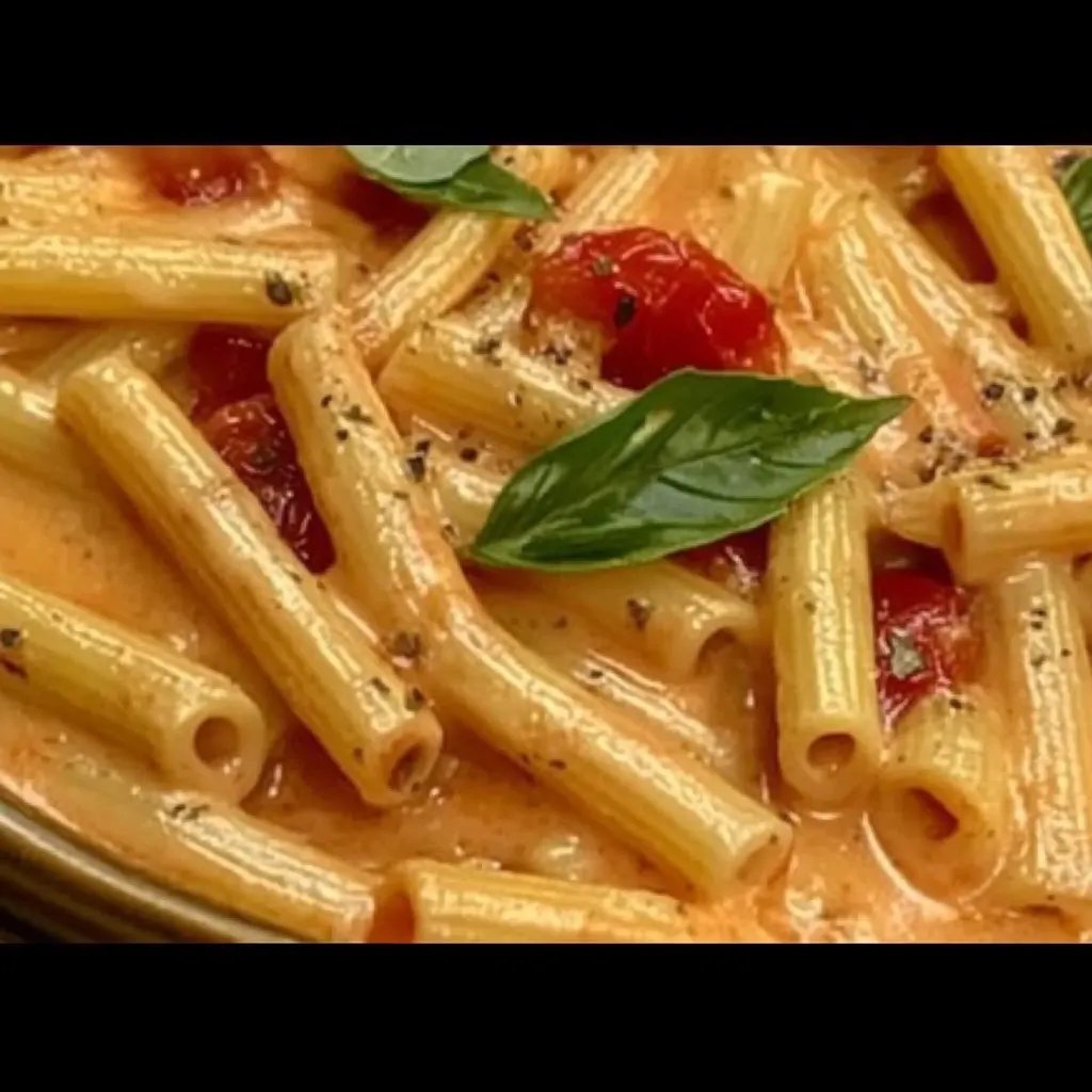Tomatenpasta - cremiges 20-Minuten-Dinner!