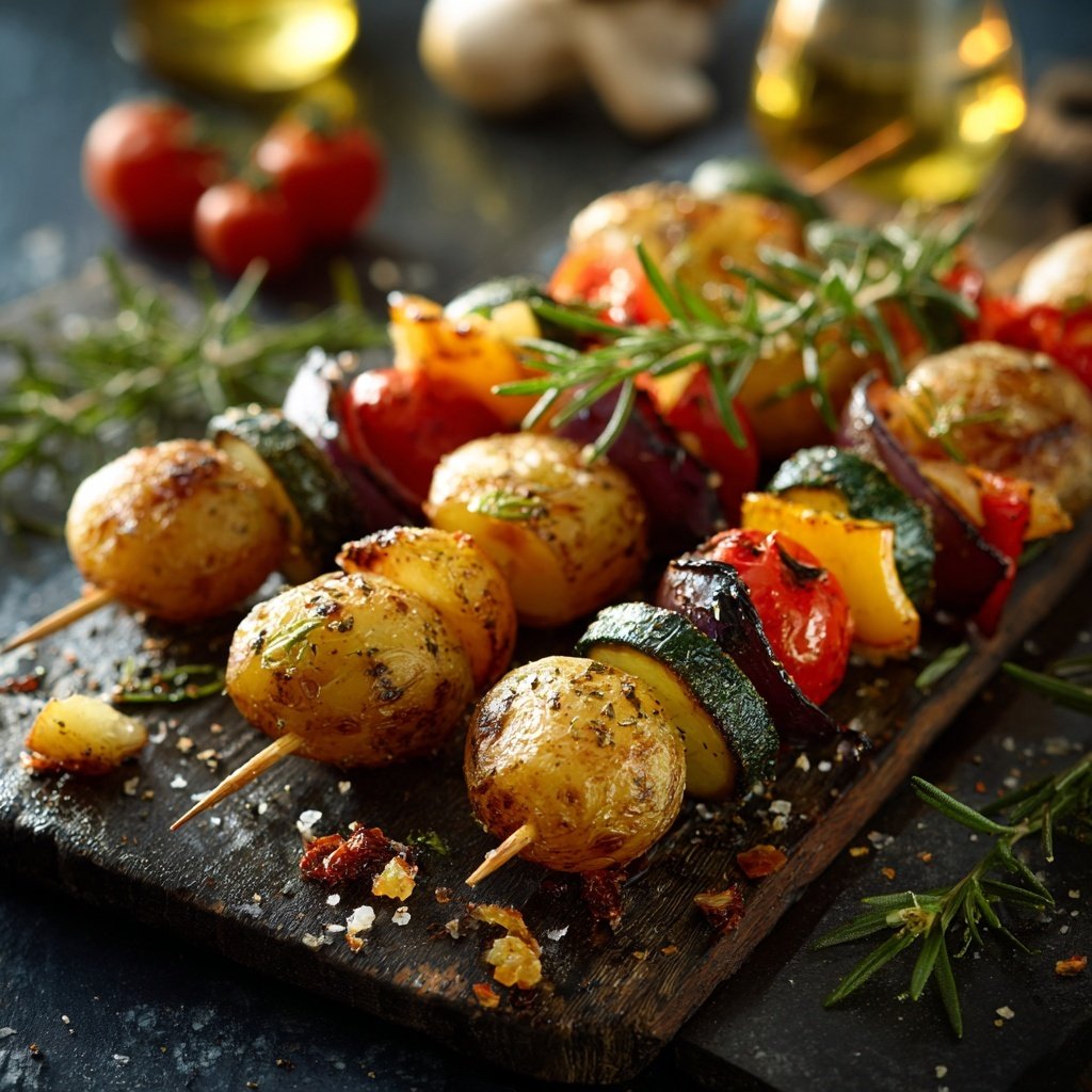 Grill Beilagen Mit Rosmarin Kartoffeln