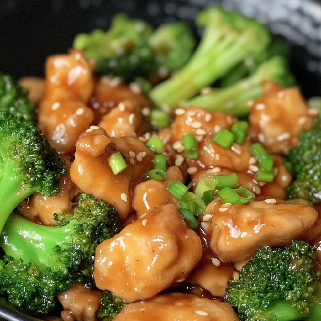 Hühnchen und Brokkoli