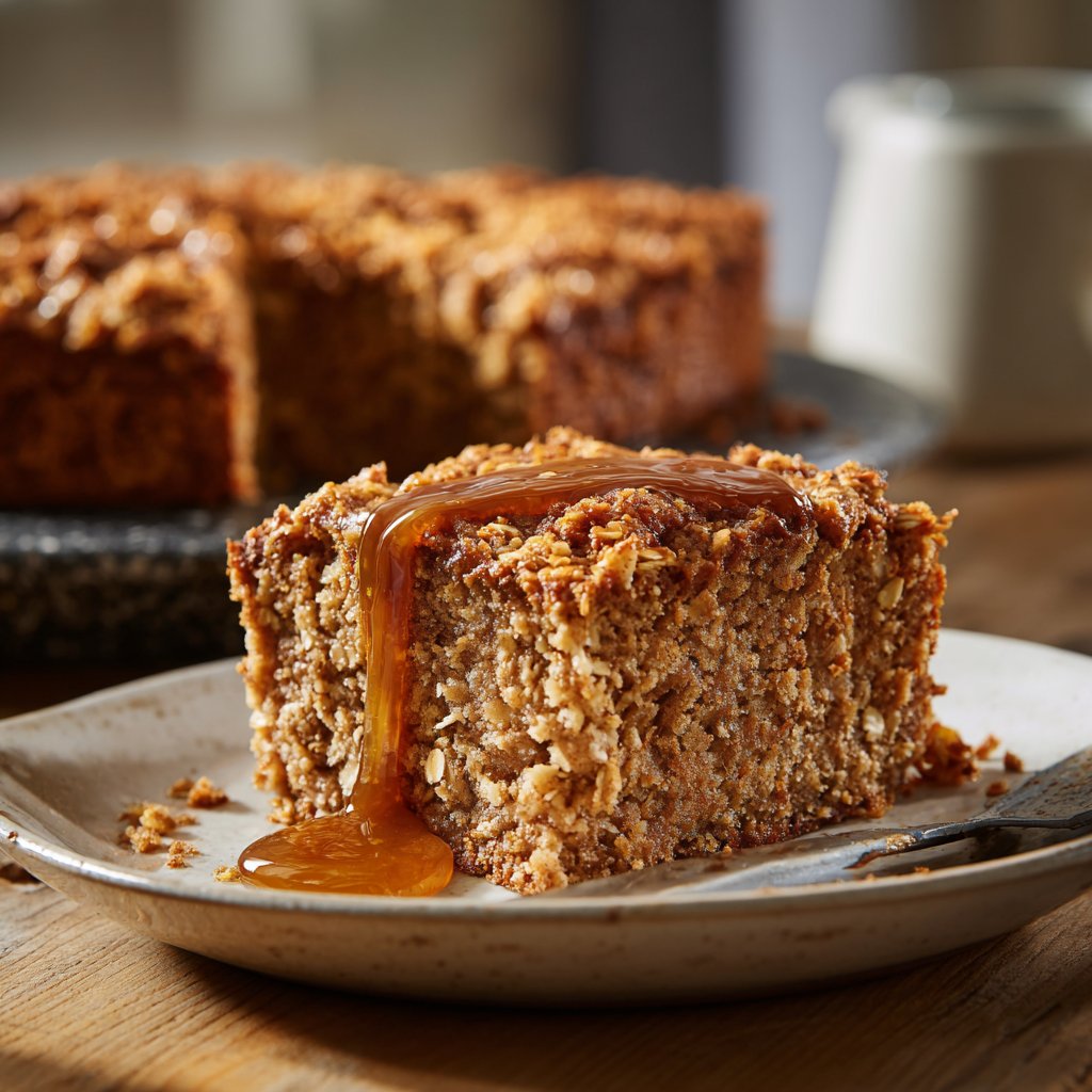 Gesunder Kuchen mit Hafermehl