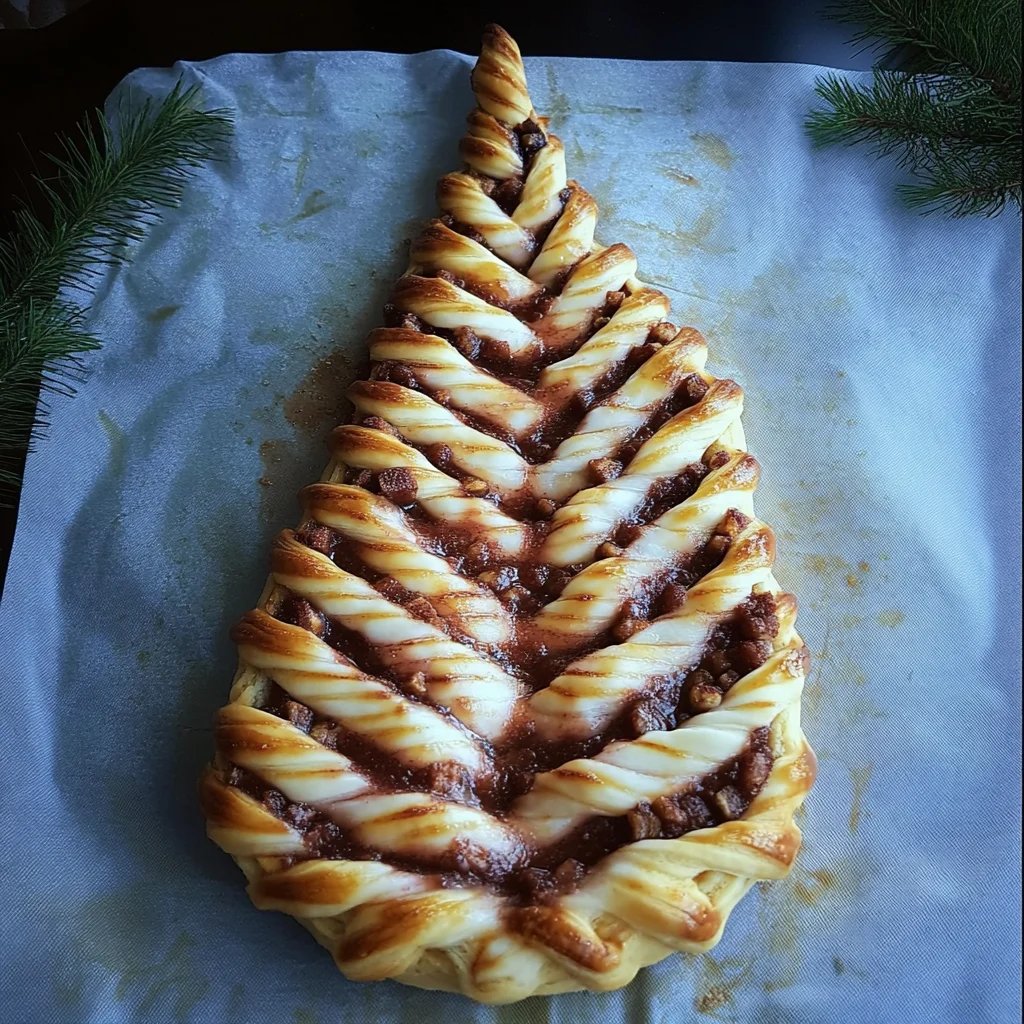 Nutella-Weihnachtsbaum