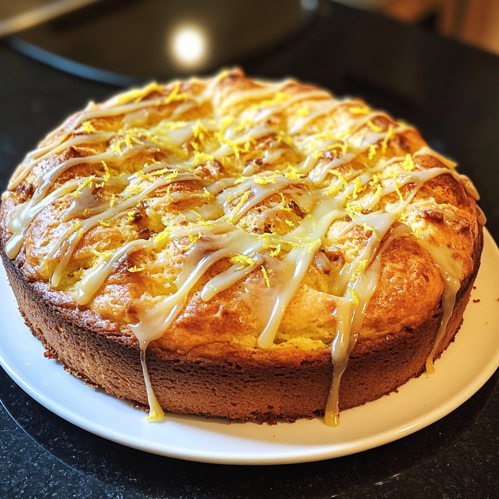 Zitronenkuchen locker