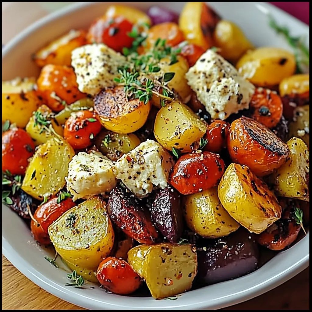 Feta Kartoffeln Ofengemüse