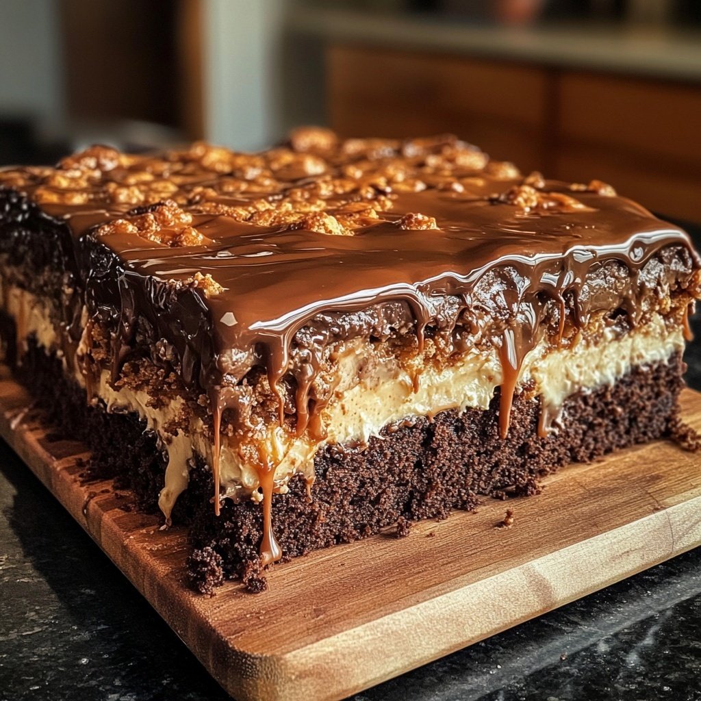 Snickers Kuchen