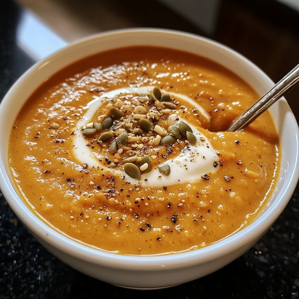 Kürbissuppe einfache Küche