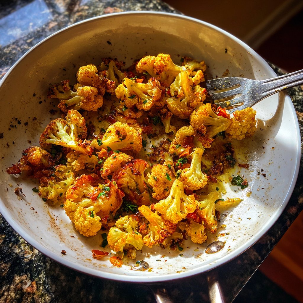 Blumenkohlpfanne mit Kreuzkümmel