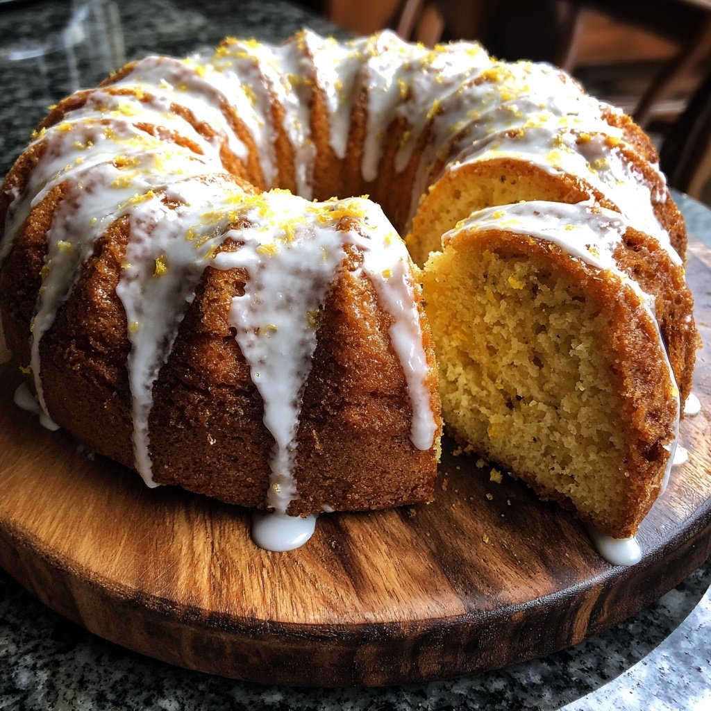Karottenkuchen Mit Zitronenguss