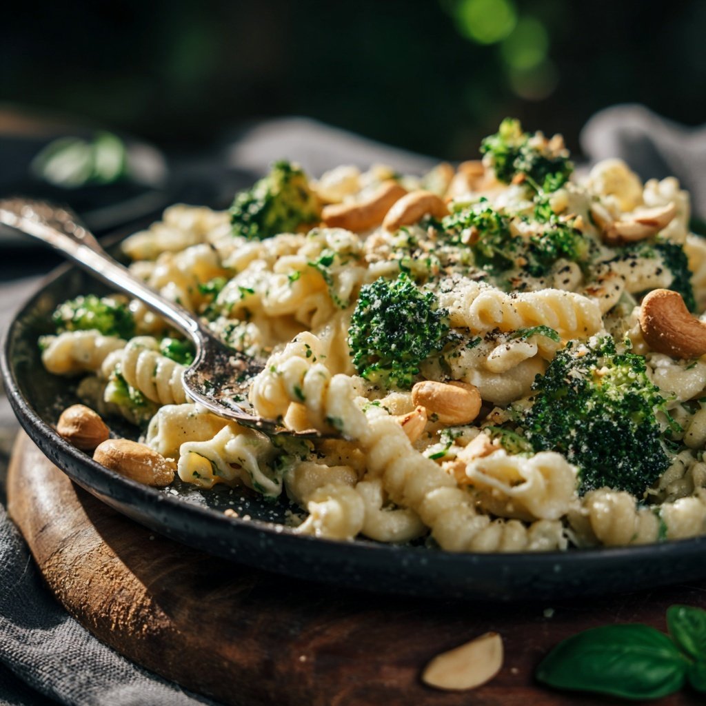 Brokkoli Cashew Pasta